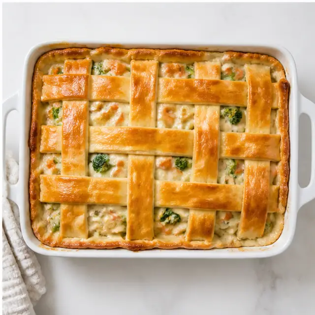 Bake until golden brown and bubbling
