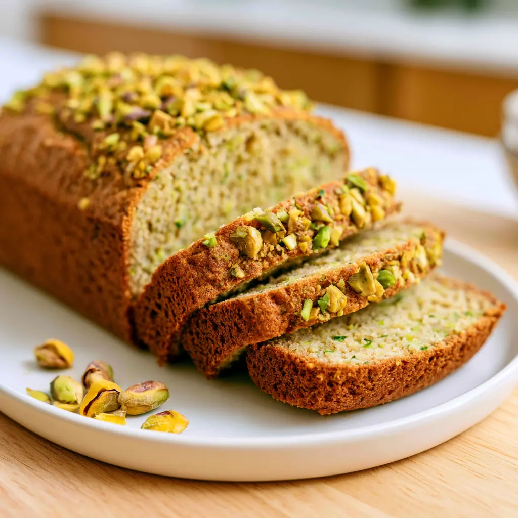 zucchini bread - final presentation