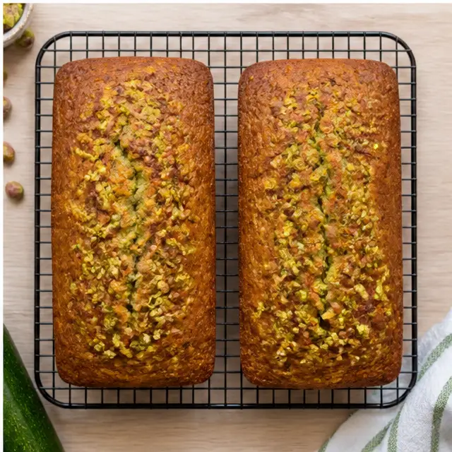 Bake loaves until golden and cooled
