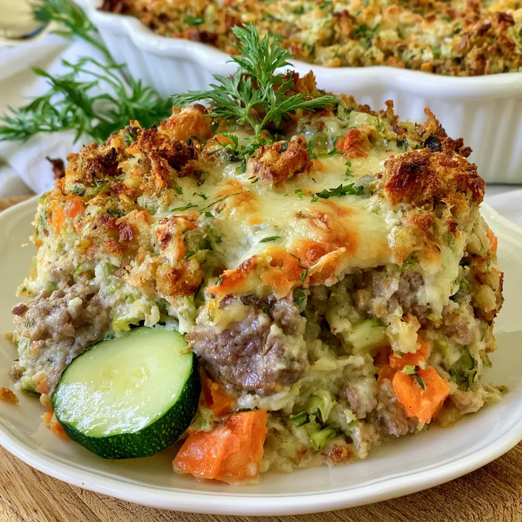 zucchini hamburger casserole 888033491