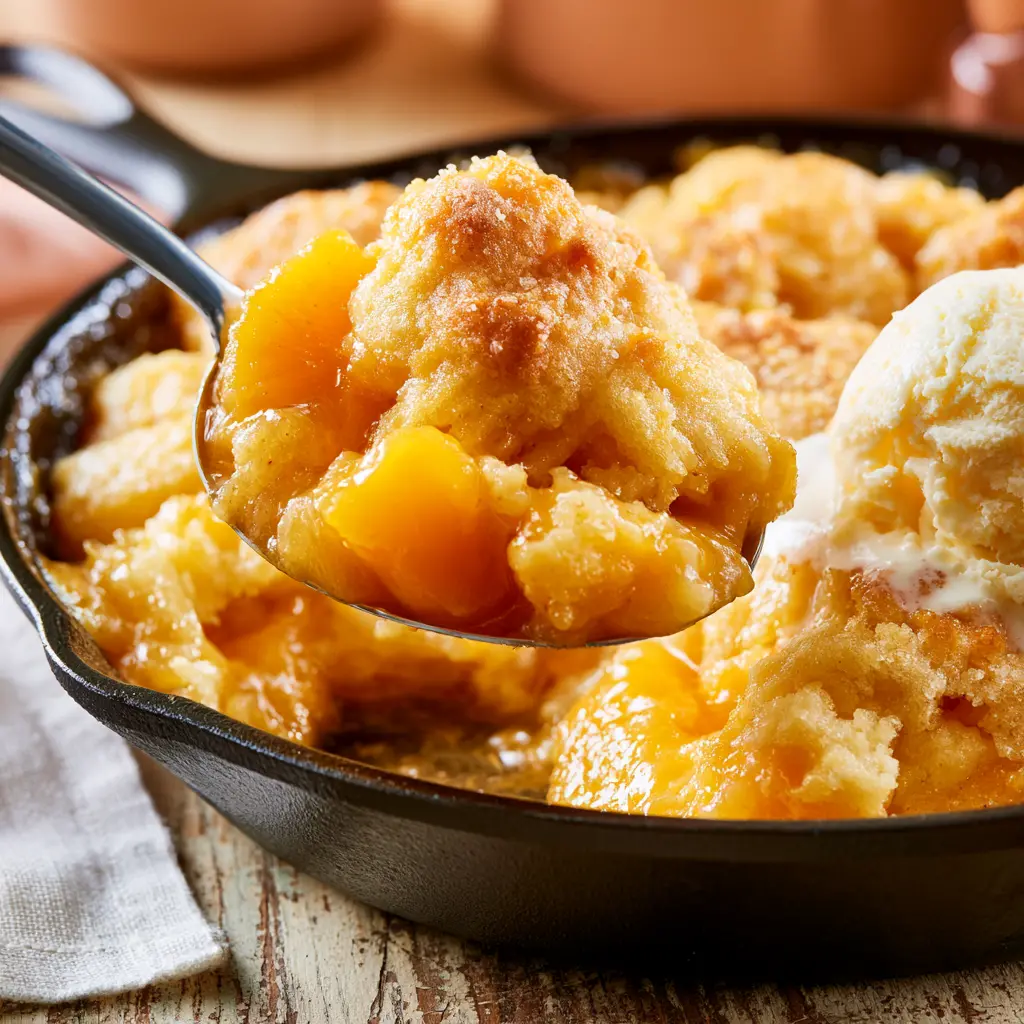 peach cobbler - final presentation