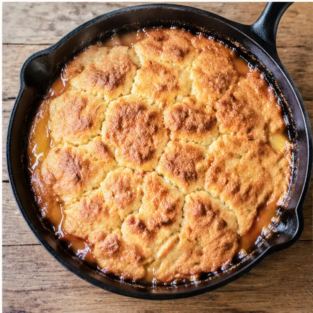 Bake until puffed, deep golden brown, and bubbling at the edges, then rest before serving